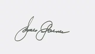 James Garner autograph