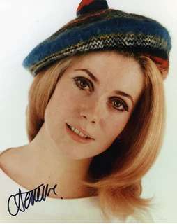 Catherine Deneuve autograph