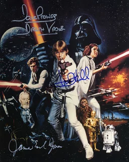 Star Wars autograph