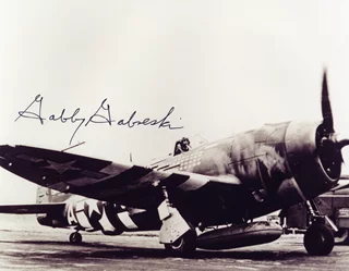 Gabby Gabreski autograph