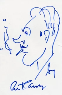 Art Carney autograph