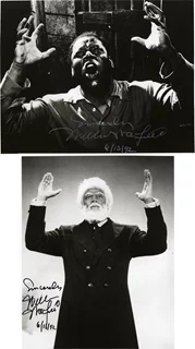 William Warfield autograph