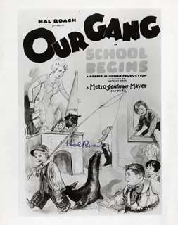 Hal Roach autograph