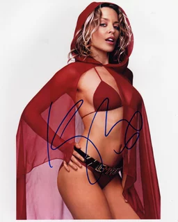 Kylie Minogue autograph