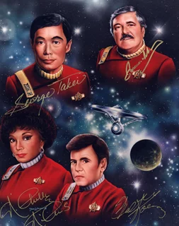 Star Trek autograph
