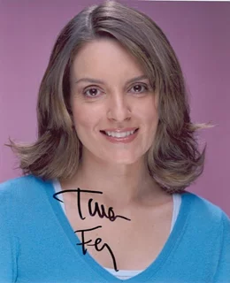 Tina Fey autograph