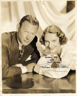 Portland & Fred Allen autograph