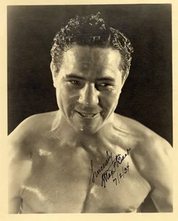 Max Baer autograph