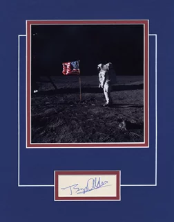 Buzz Aldrin autograph