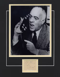 Edward Platt autograph