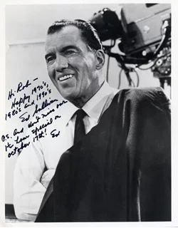 Ed Sullivan autograph