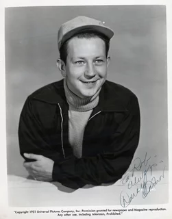 Donald O'Connor autograph