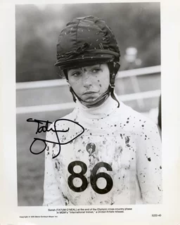 Tatum O'Neal autograph