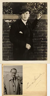 George Sanders autograph