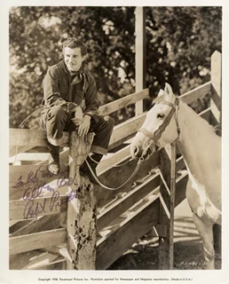 Robert Preston autograph