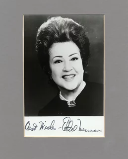 Ethel Merman autograph