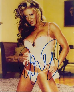 Ashley Massaro autograph