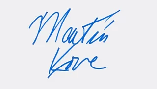 Martin Kove autograph