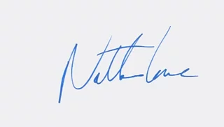 Nathan Lane autograph