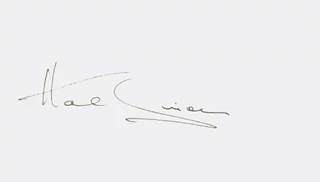 Hal Linden autograph
