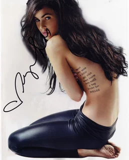 Megan Fox autograph