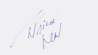 Patricia Neal autograph