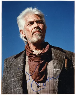 James Coburn autograph