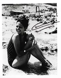 Claudia Cardinale autograph