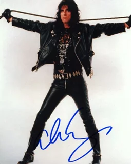 Alice Cooper autograph