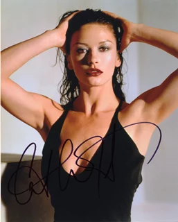 Catherine Zeta Jones autograph