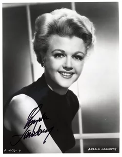 Angela Lansbury autograph