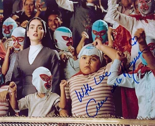 Ana de la Reguera autograph