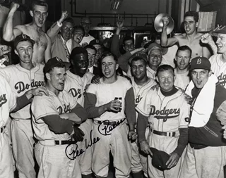 Pee Wee Reese autograph