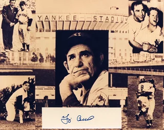 Yogi Berra autograph