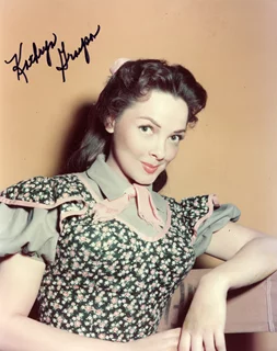 Kathryn Grayson autograph