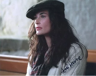 Demi Moore autograph