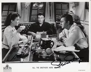 All The Brothers Were Valiant autograph