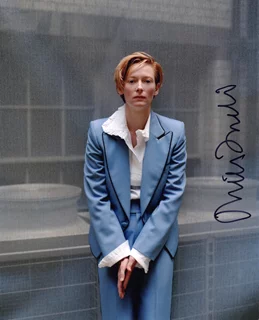 Tilda Swinton autograph