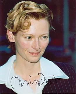 Tilda Swinton autograph