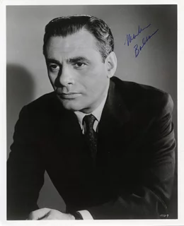 Martin Balsam autograph
