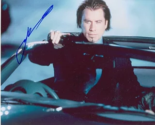 John Travolta autograph