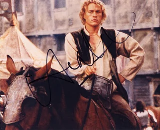 Heath Ledger autograph