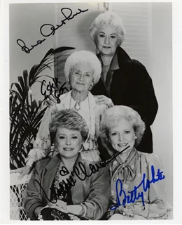 The Golden Girls autograph