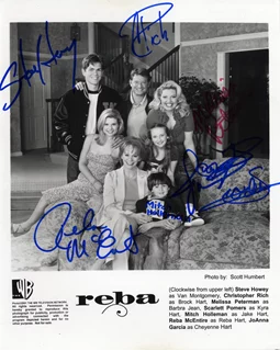 Reba Cast autograph