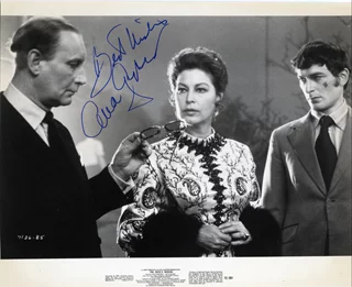Ava Gardner autograph