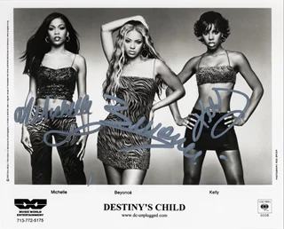 Destiny's Child autograph