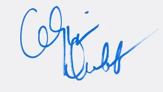 Olympia Dukakis autograph
