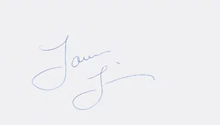 Laura Linney autograph