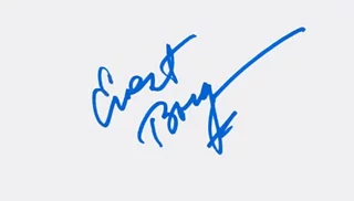 Ernest Borgnine autograph