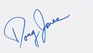 Doug Jones autograph